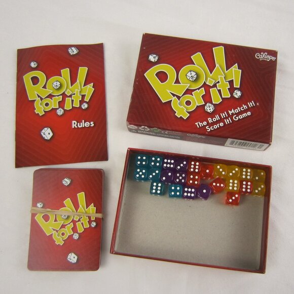 Roll For It! Dice Game - Complete - Picture 1 of 7